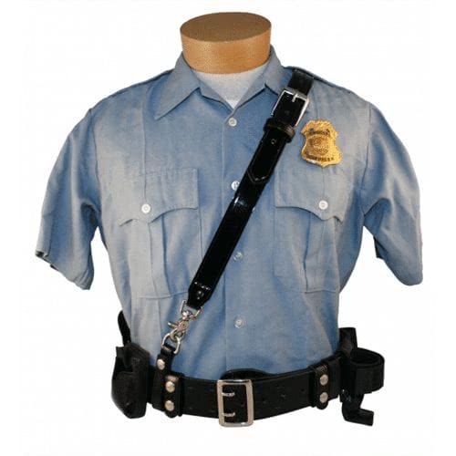 Boston Leather Sam Browne Shoulder Strap 1.25" 6511 - Clothing & Accessories